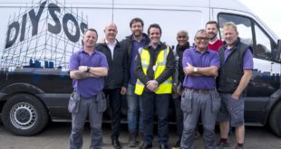 Low res Lee Busby external sales executive and Mark Rastall branch manager with the DIY SOS team