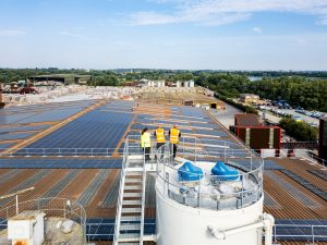 Marshalls The St Ives site is one of five in the Marshalls Group using solar 1