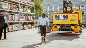 Martin Tyler and JFH at MKM Aldershot 2