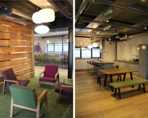 Meeting space breakout area
