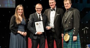 MinM Impact Award Winner Galliford Try accepting award LR