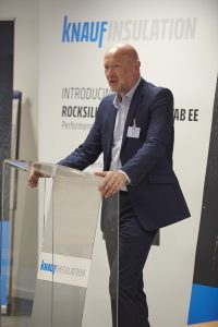 Neil Hargreaves Managing Director of Knauf Insulation Northern Europe