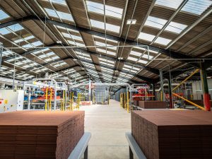 Ibstock's new £50m Horizon Ceramic Façade Manufacturing Facility.