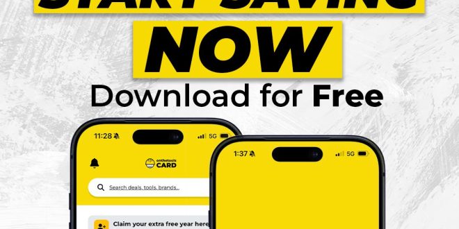New ‘On The Tools Card’ offers trade discounts