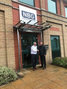 Phil Bonar NBG New Partner Development Recruitment welcomes Henshaw Managing Director Adrian Shelley to NBG