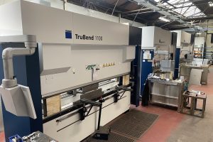 ADDITIONAL PRESS BRAKE MACHINE INSTALLED AT PLAND FACTORY IN LEEDS 