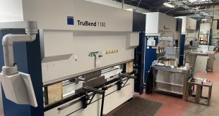 ADDITIONAL PRESS BRAKE MACHINE INSTALLED AT PLAND FACTORY IN LEEDS