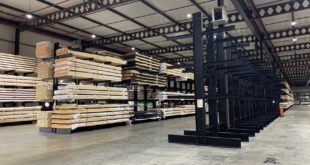 Racking at SCA Melton 20 acre site August 2020