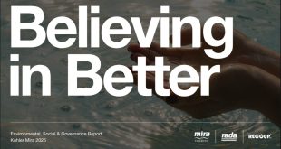 Kohler Mira celebrates a 3% drop in GHG emissions
