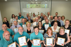 Ridgeons Long Service Awards 2018 pic 1