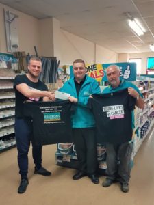 Ridgeons St.Ives supported Luke Claxton’s fundraising efforts for CLIC Sargent