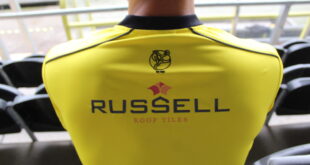 Russell Roof Tiles Shirt Sponsorship