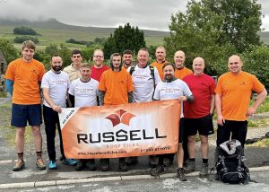 Russell Roof Tiles Team Take on Give4Good intiative to raise money for good causes