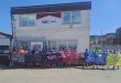SIG Roofing complete charity bike ride