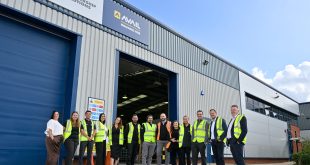 Second on the right Scott Cooper managing director of JPS