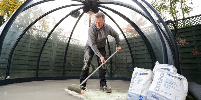 MKM manager chooses Setcrete Exterior levelling compound