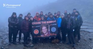 Pyroguard in charity challenge for men's mental health