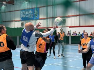 TP Managed Services organises Bowel Cancer UK mixed netball tournament
