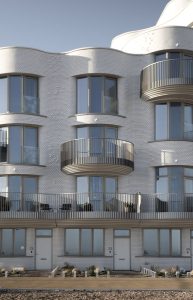 The Knauf Through Wall System comprises all the components needed for a high performance facade build up
