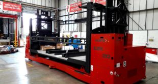 The state of the art Hubtex EZK 20 worktop picking platform at the IDS warehouse in Newcastle under Lyme hi res 2