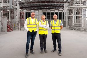 Tobermore announces u12m expansion plans pictured LtoR are Daniel Anderson David Henderson and Glenn Robinson 031224