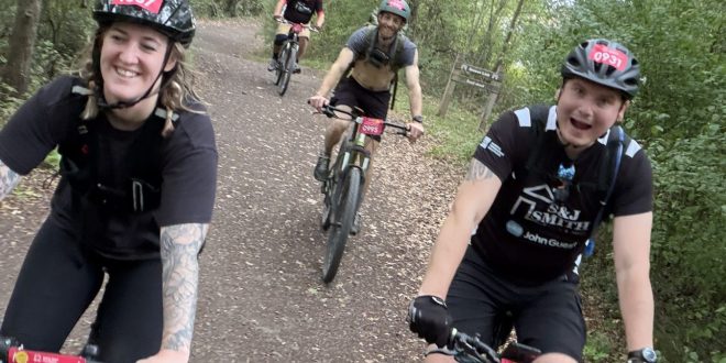 Toolstation complete BHF’s Off Road Bike Ride