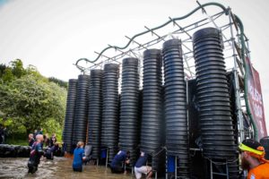 Tough Mudder Augustus Gloop obstacle