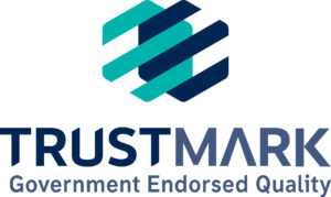Trustmark Stacked Logo CMYK