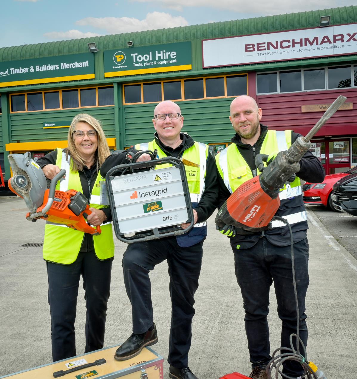 Travis Perkins Hire SLT goes back to the floor