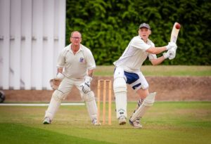 Visitors enjoy a a cricket tournament