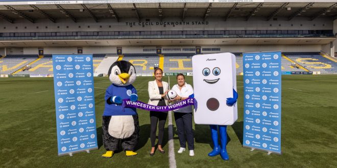 Worcester Bosch steps up to sponsor Worcester City Women