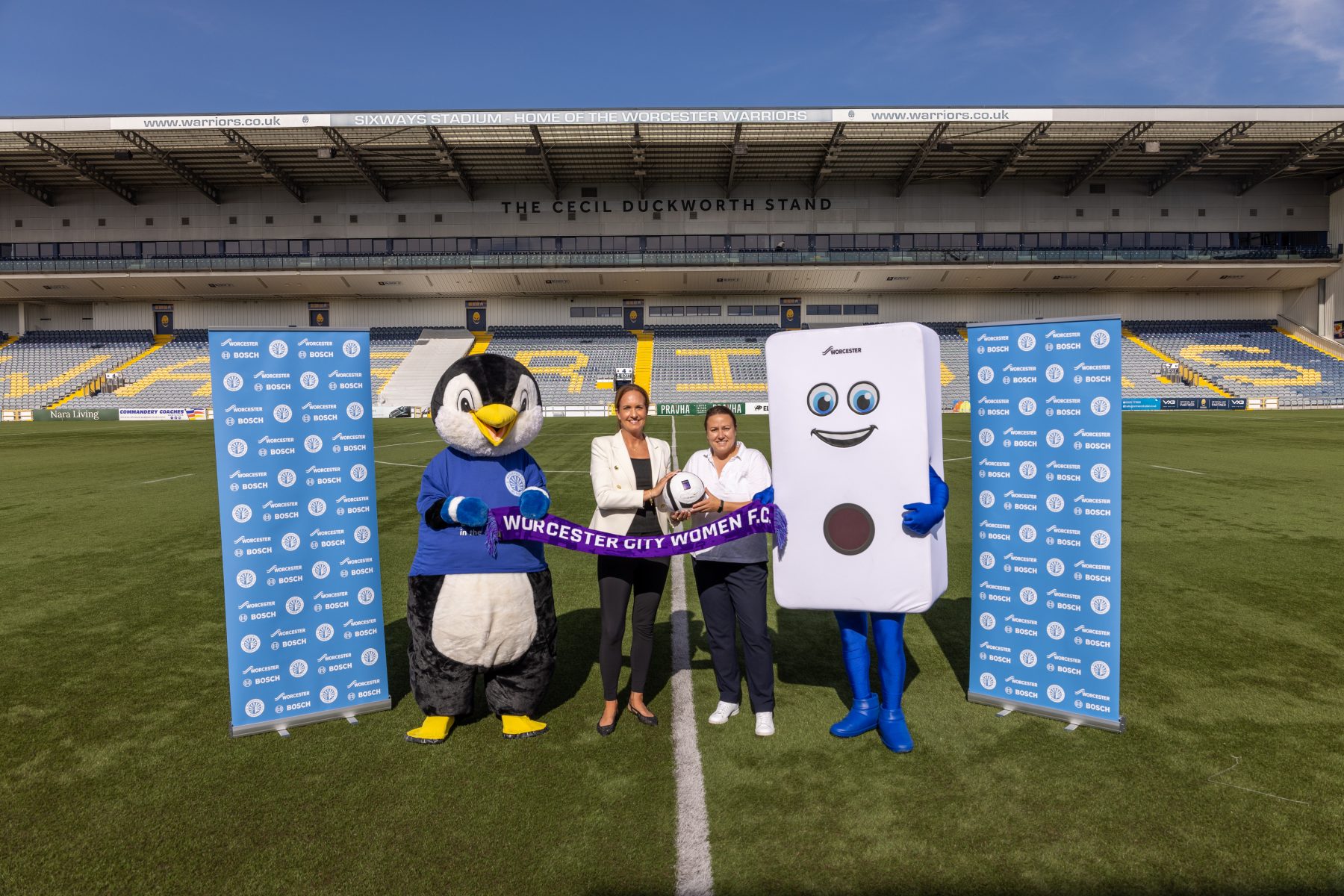 Worcester Bosch steps up to sponsor Worcester City Women