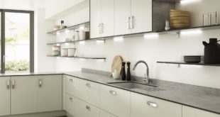 Woodstone Grey Kitchen Zenith from Wilsonart