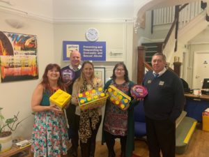 Yellow Door with members of the Selco Southampton team