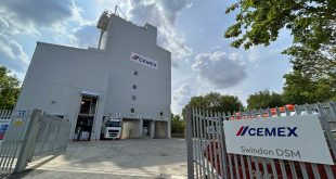 Global building materials solutions supplier Cemex announces the opening of a new facility in Swindon