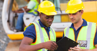 building site workers
