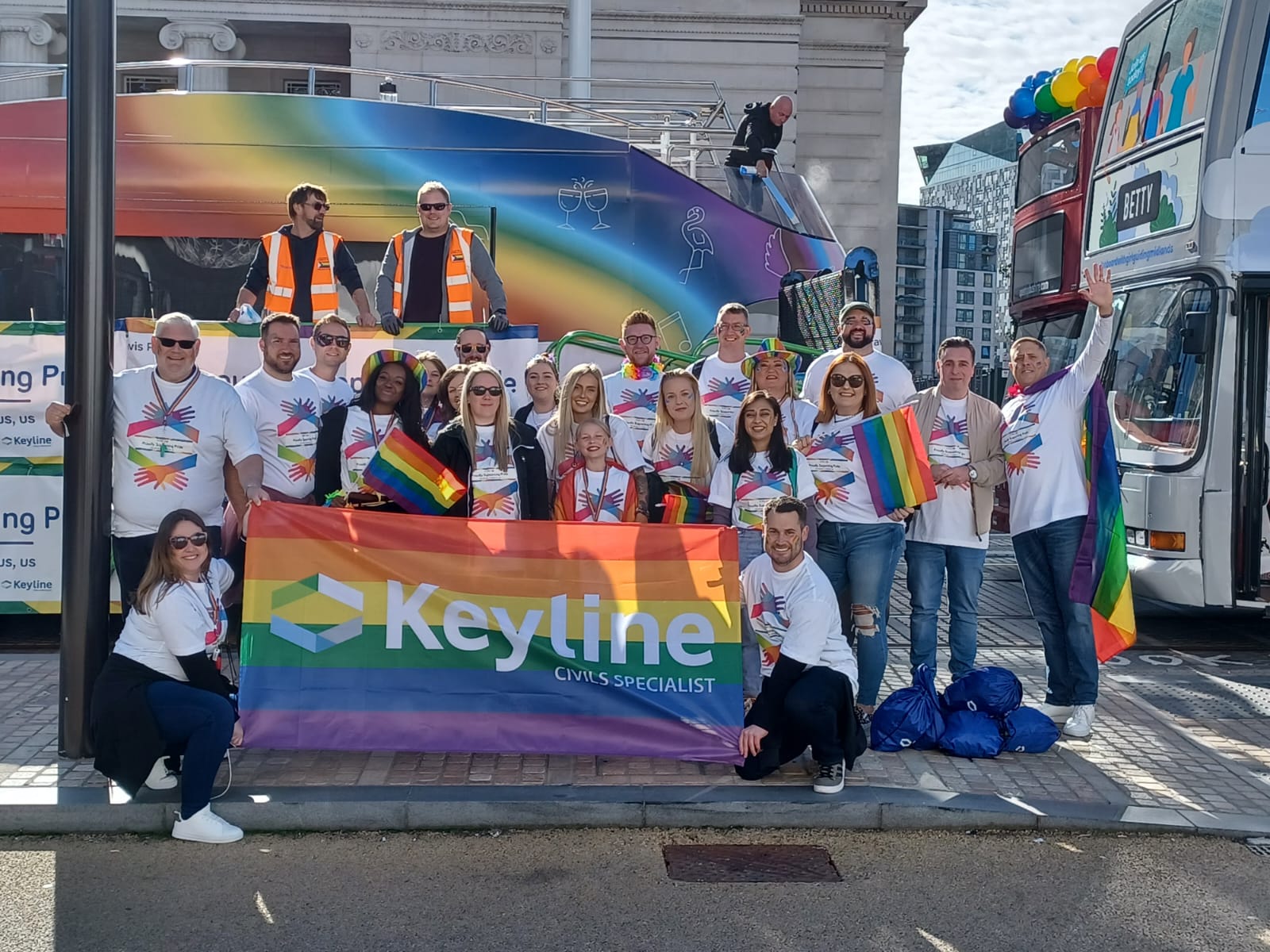 Keyline raises the flag for LGBTQ+ community - Builders Merchants ...