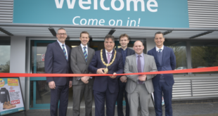 ltor hugh guntrip director of merchants cambridge ian northen ceo cllr george pippas mayor duncan ridgeon adam thompson branch manager dalton philips chairman