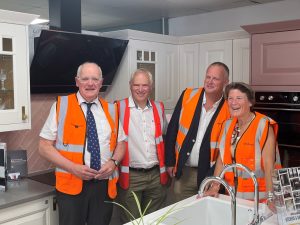 Sarah Dyke MP talks water during Bradfords visit