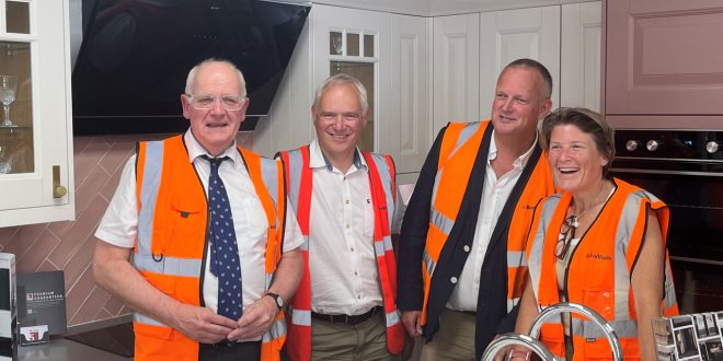 Bradfords talks the waters with local MP