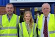 Hannah Spencer visits Henshaws Denton branch