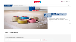 tesa online Professional Tapes store locator