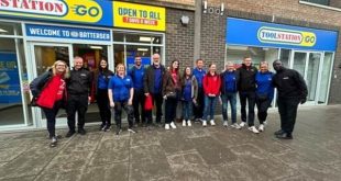 Toolstation raisesover £3,000 for charity partner British Heart Foundation (BHF)