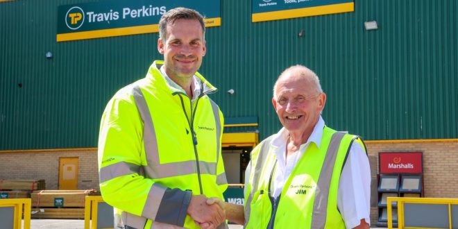 Travis Perkins colleague celebrates 60 years of service