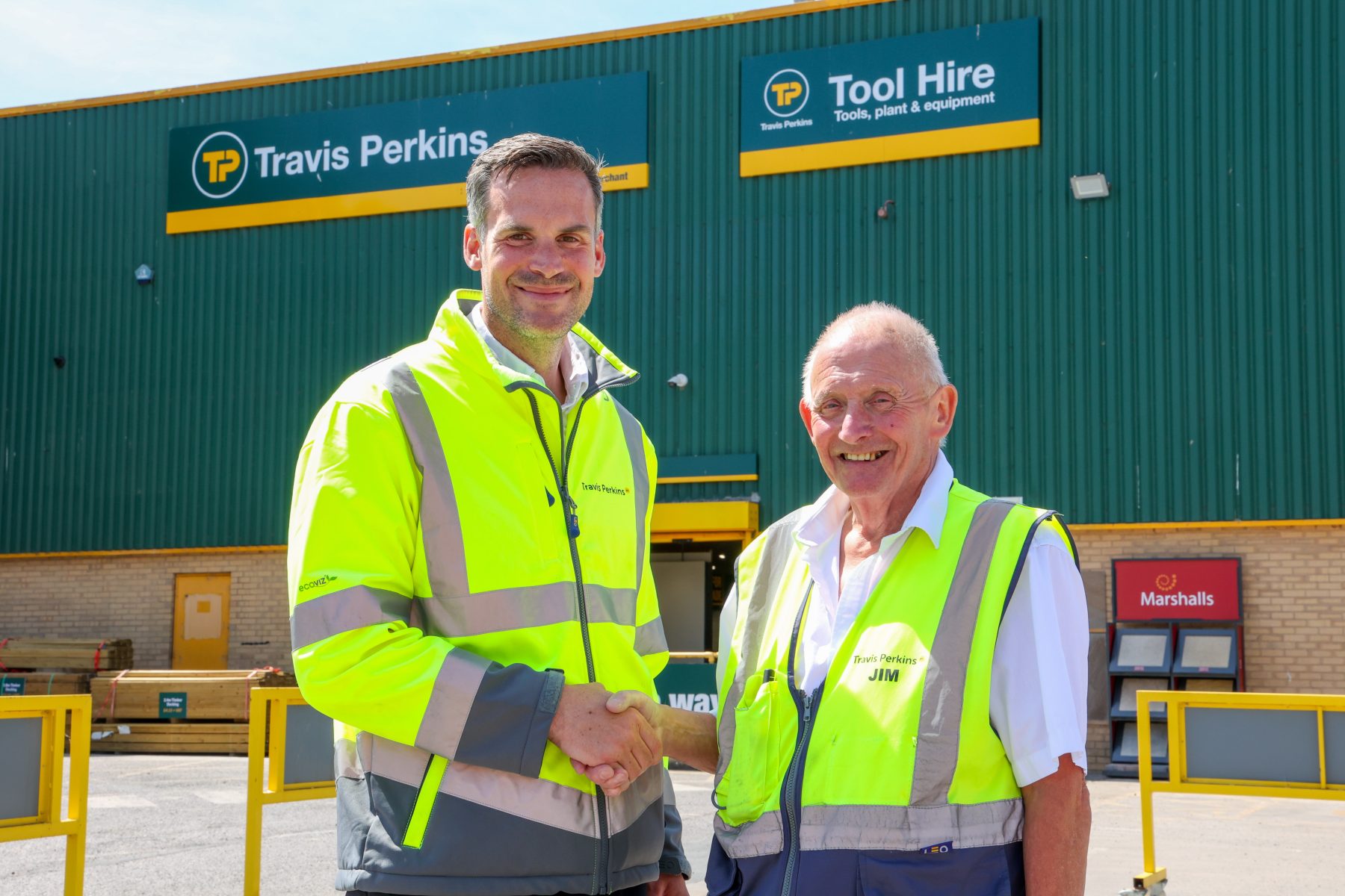 Travis Perkins colleague celebrates 60 years of service