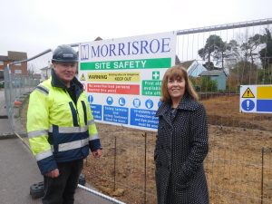 trisha and seamus and the car park
